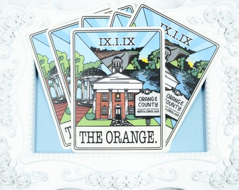 The Orange, Orange County NC Vinyl Sticker