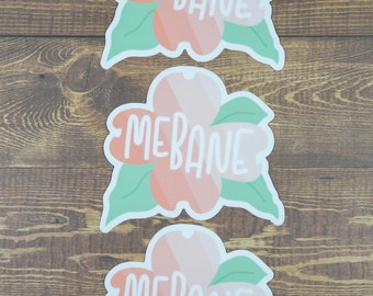 Mebane Dogwood vinyl Sticker