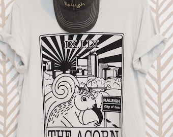 Raleigh "The Acorn" Tarot T-shirt