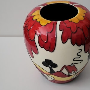 De collectie oude TuptonWare. Handgeschilderd door Jeanne McDougall