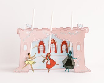 Sleeping Beauty Puppet Theater Printable PDF Kit by Crafterina™