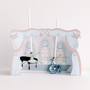 Ballet Class Puppet Theater Printable PDF Kit by Crafterina™