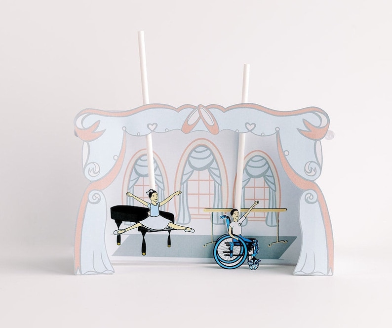 Ballet Class Puppet Theater Printable PDF Kit by (Instant Download) Etsy