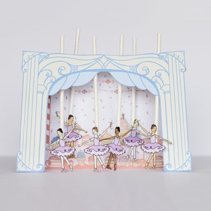 Nutcracker Puppet Theater Printable PDF Kit by Crafterina™ - Etsy