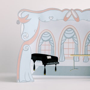 Ballet Class Puppet Theater Printable PDF Kit by Crafterina™ - Etsy