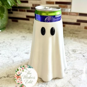 Ghost Can Sleeve | 12oz Slim Can Size | STL 3MF | Commercial Use