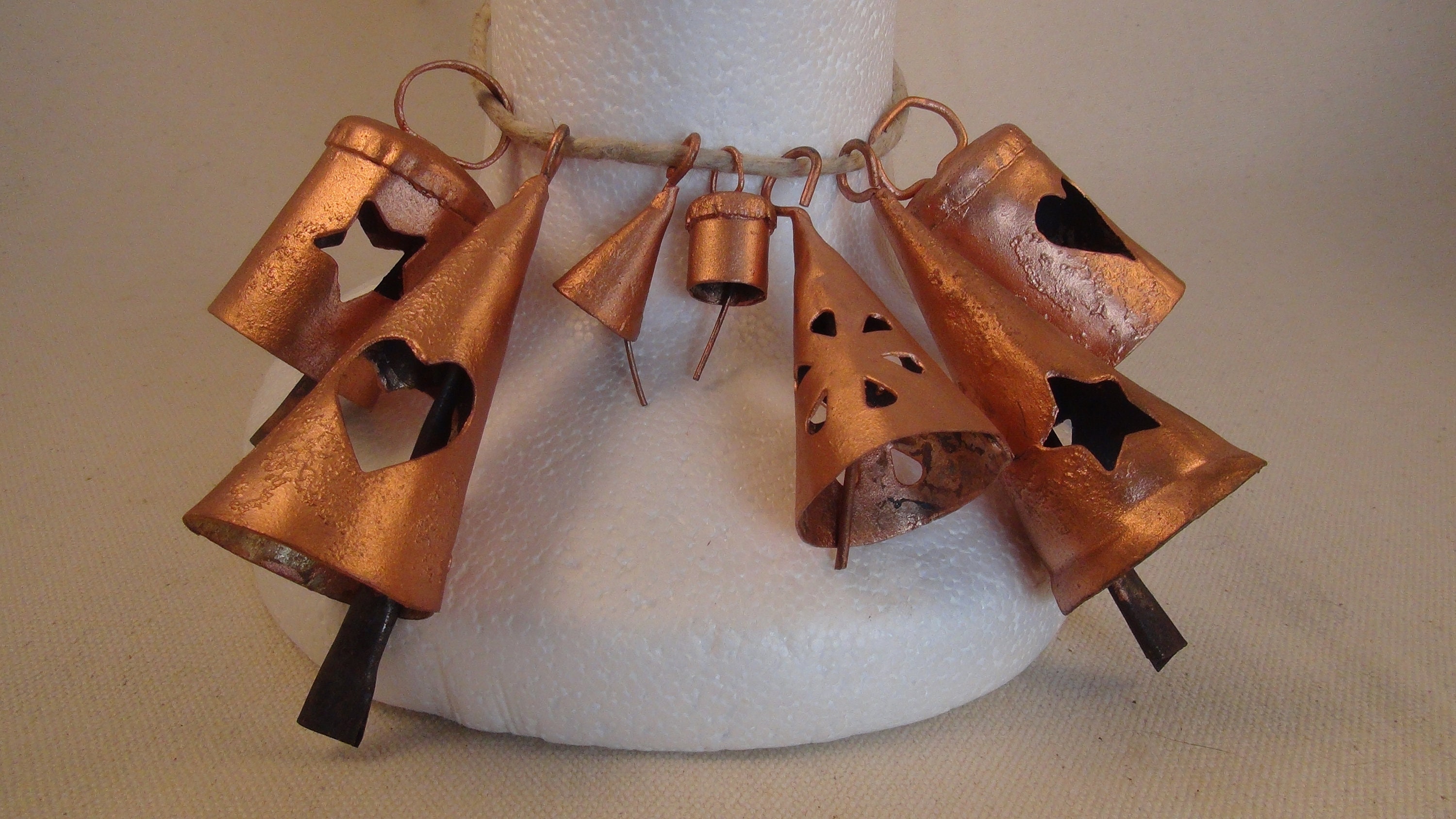 COPPER Painted BELLS Variety PackSample 7 of Our Popular Etsy