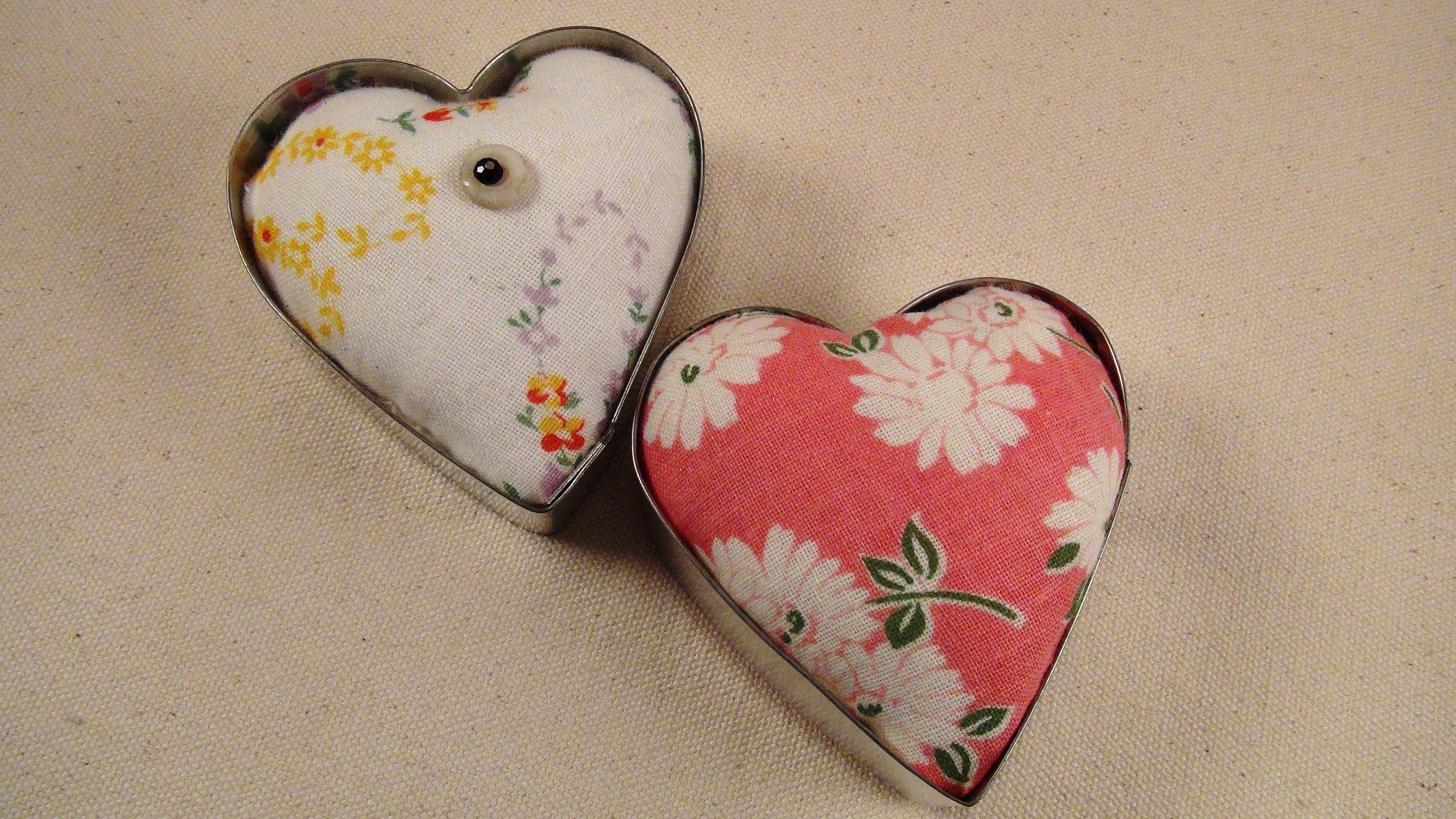 HEART PIN CUSHIONS Unique Handmade Original Idea From Etsy