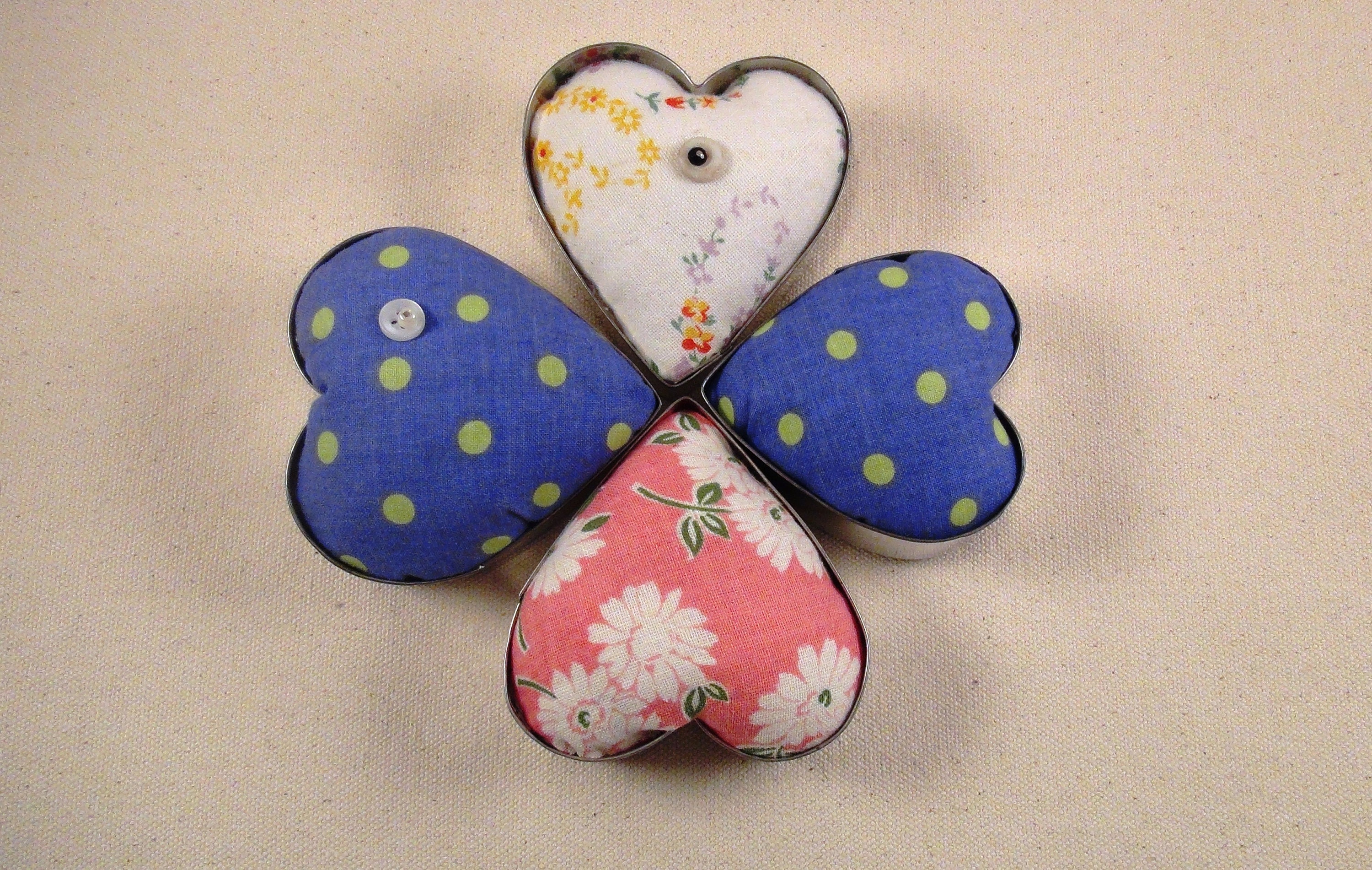 HEART PIN CUSHIONS Unique Handmade Original Idea From Etsy