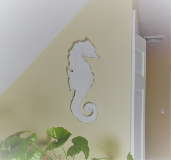 DRIFTWOOD SEAHORSE Wall Sculpture/hangingbeach House Etsy