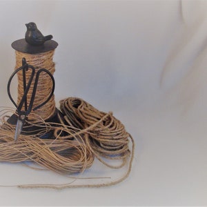 JUTE, Rope, Twine or Hemp-Add a length of 3' or MORE to any Bell Purchase to Assist in Making your Wind Chimes or Ornament Bell Decorations