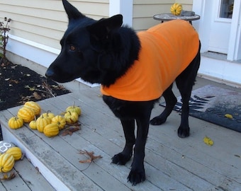 Dog Coat Blaze Orange 5 Sizes Etsy