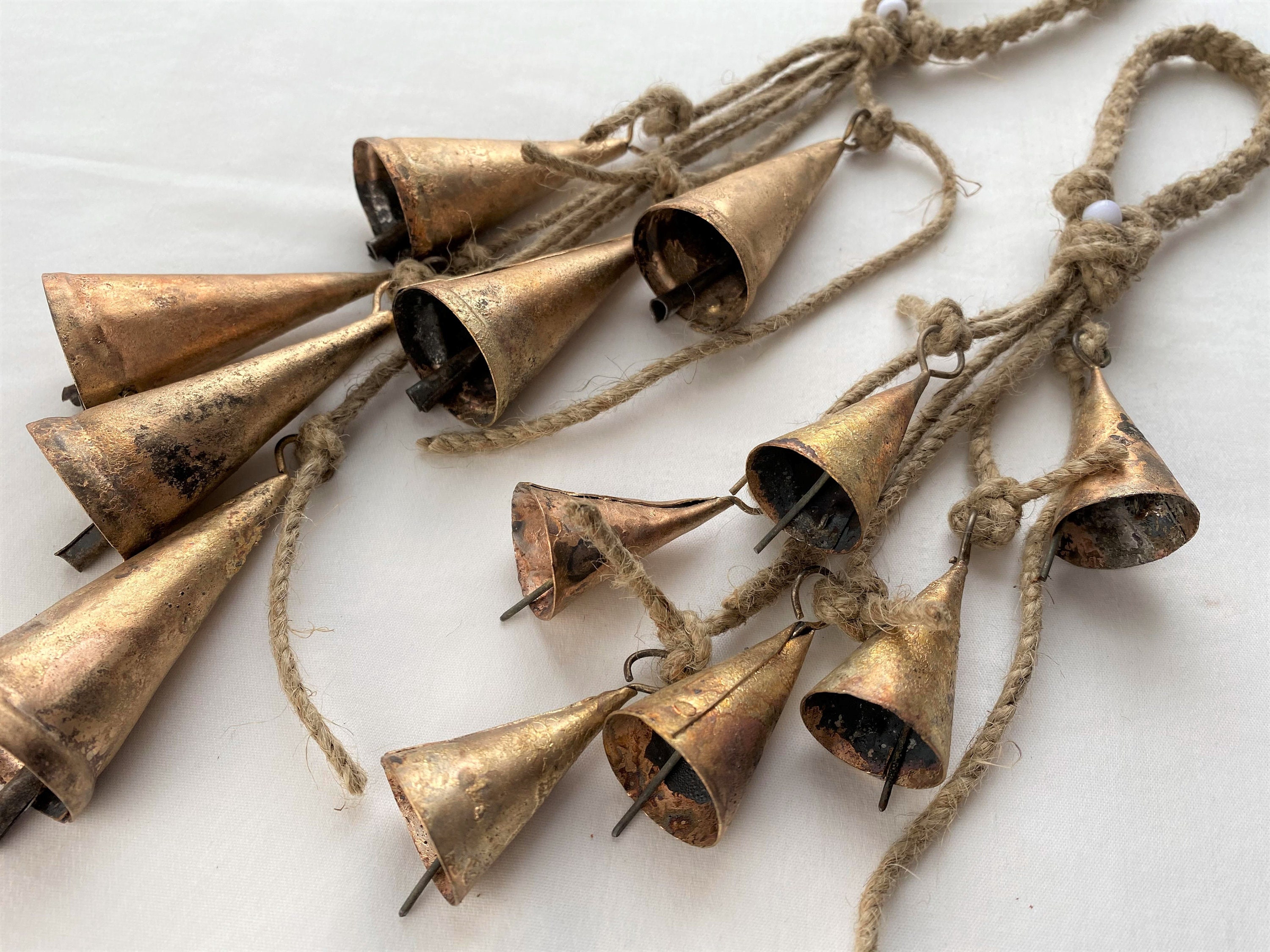 Star Witches Bells Wind chimes, protection Bells, Brass Bells Protection  Symbols