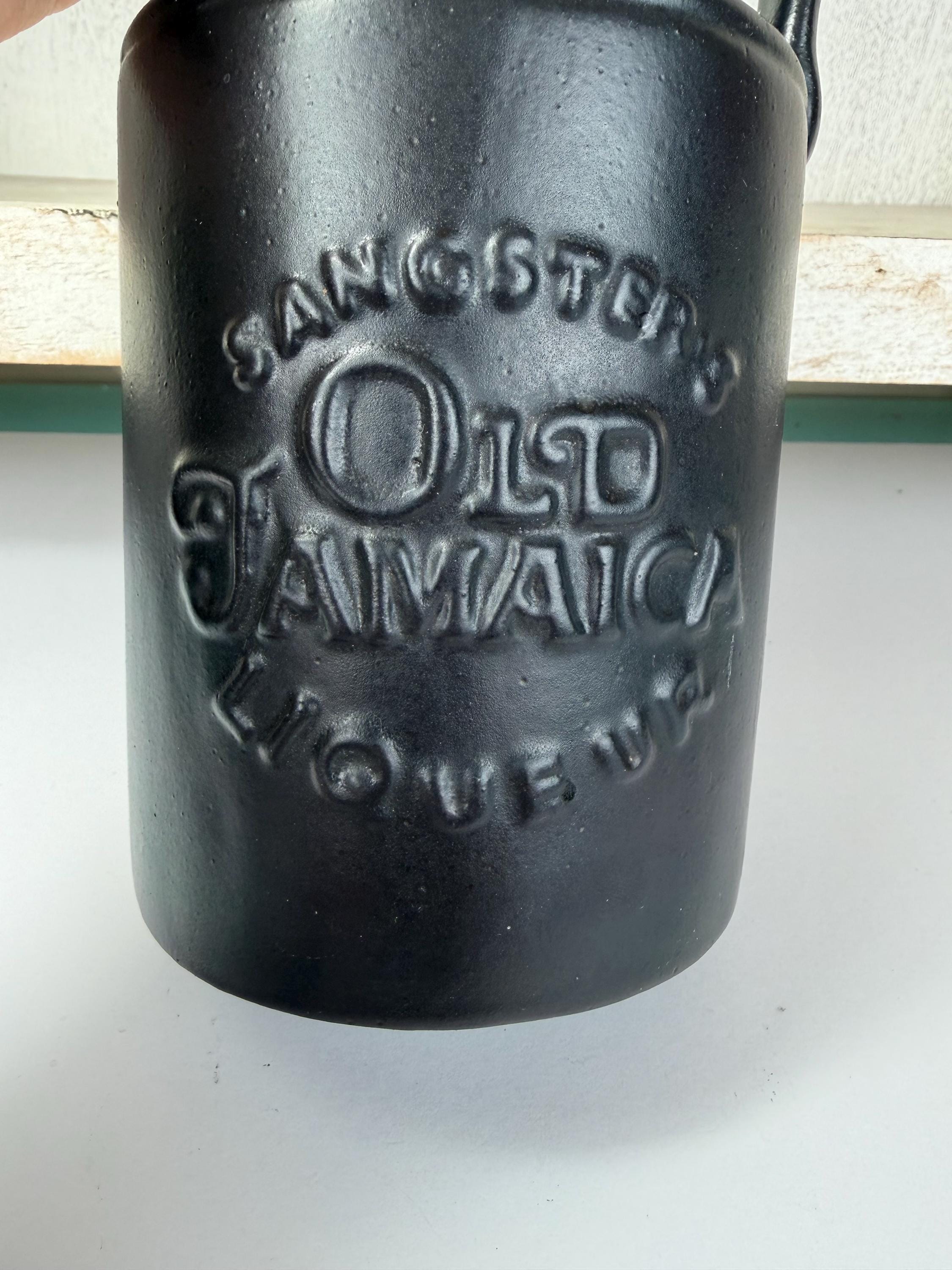 Stoneware Liqueur Jug-vintage 1976 RARE GENUINE Old Jamaica