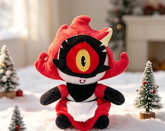 Hell's Inn Plush Toy Doll - Cute Hellfire-Inspired Plushie, Cozy Hell’s Inn Gift, Soft and Cuddly Collectible Plushie, Anime & Game Fan Gift