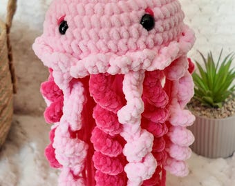 Crochet Jellyfish Hanger & Toy