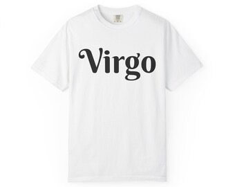 Virgo Script Zodiac Tee | T-shirt