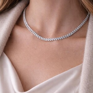 Silver Fern Necklace