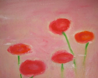 Custom Abstract Family Portrait Paintings by Beth Slater Winnick