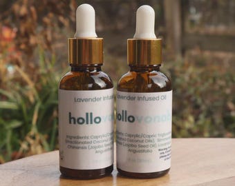 Aceite herbal con infusión de lavanda