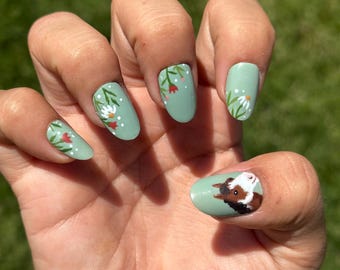 Juego de uñas personalizado