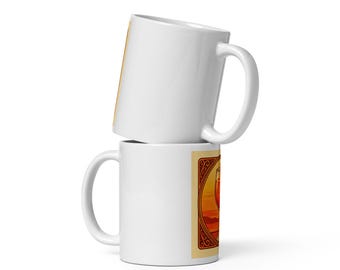 Aperitif Spritz Mug, Italian Summer Cocktail Vintage Coffee Cup