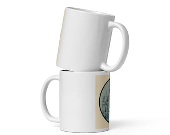 Duomo Milano Mug, Milan Cathedral Gothic Architecture Vintage Coffee Cup