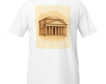 Pantheon Rome T-Shirt, Ancient Rome Classical Architecture Vintage Tee