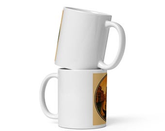 Venice Mug, Venice Grand Canal Gondola Vintage Coffee Cup