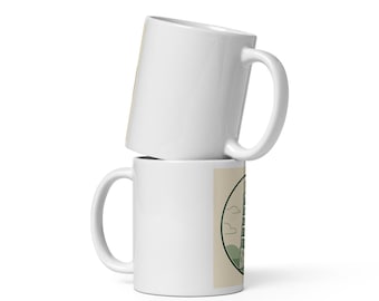 Tower of Pisa Mug, Leaning Tower Italy Vintage Travel Coffee Cup