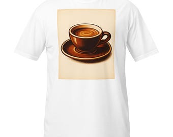 Espresso Italiano T-Shirt, Italian Coffee Lover Retro Bar Art Tee