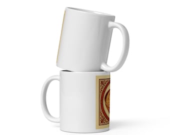 Pasta Carbonara Mug, Italian Food Lover Vintage Kitchen Coffee Cup