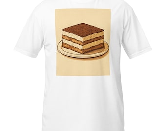 Tiramisu T-Shirt, Italian Dessert Lover Vintage Pastry Art Tee