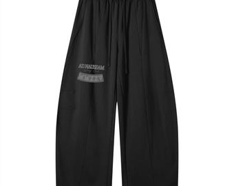 Ad Nauseam Lifting Club Jogginghose | Schwere Jogger mit weitem Bein | Passend für Streetwear