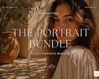 2000+ PORTRAIT Presets, Perfect Skin, Glow Presets, Studio Presets, Lightroom Mobile Presets, Instagram filter, Beauty Presets, Photo Filte
