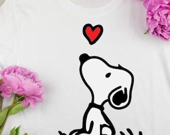 Snoopy SVG | Peanuts Cut File for Cricut & Silhouette | SVG PNG Digital Download