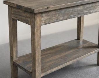Modern Side Table Woodworking Plans | DIY Build Plan PDF | Beginner Friendly | Instant Download