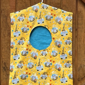 Cotton Clothespin holder, Peg Holder, Laundry accessory bag, toiletries bag.