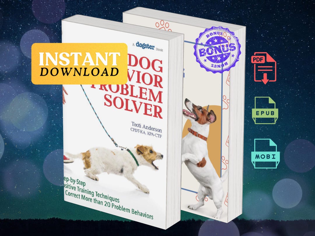 Problem Solver Dog Dog Behavior Problem Solver Step by Step | INSTANT DOWNLOAD - Etsy