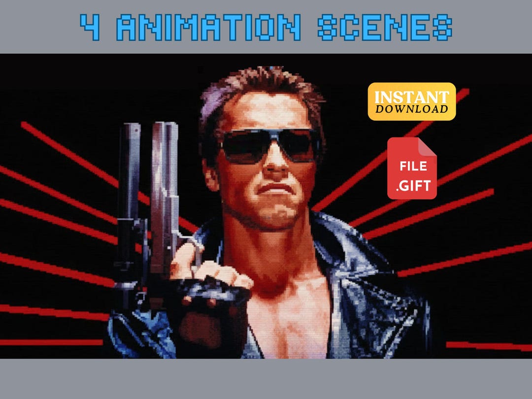 Terminator Mask Overlay Terminator Animated Stream Screens | Matrix Inspired RPG Overlay Pack ...