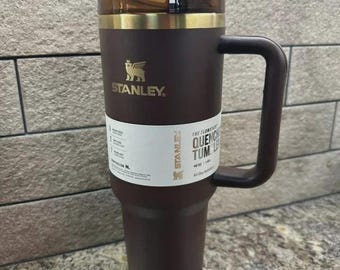 Stanley Chocolate Gold Quencher 40oz Tumbler Flowstate H2.0 Factory Sealed