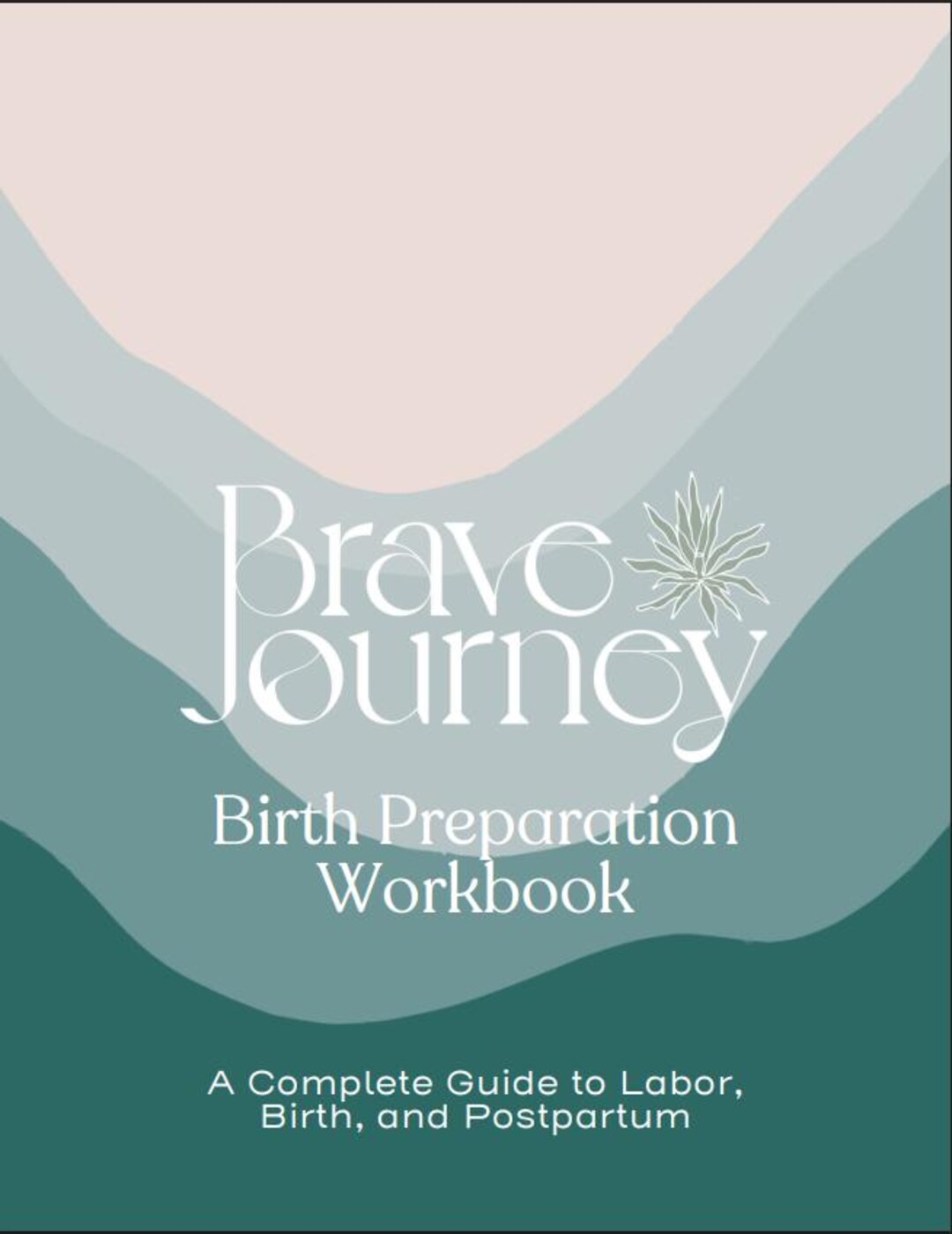 Laboe Workbook Brave Journey Birth Preparation Workbook | 100+ Page Digital Download ...