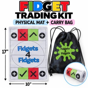 Tappetino antistress e kit organizer / Gioco sensoriale (prodotto fisico)