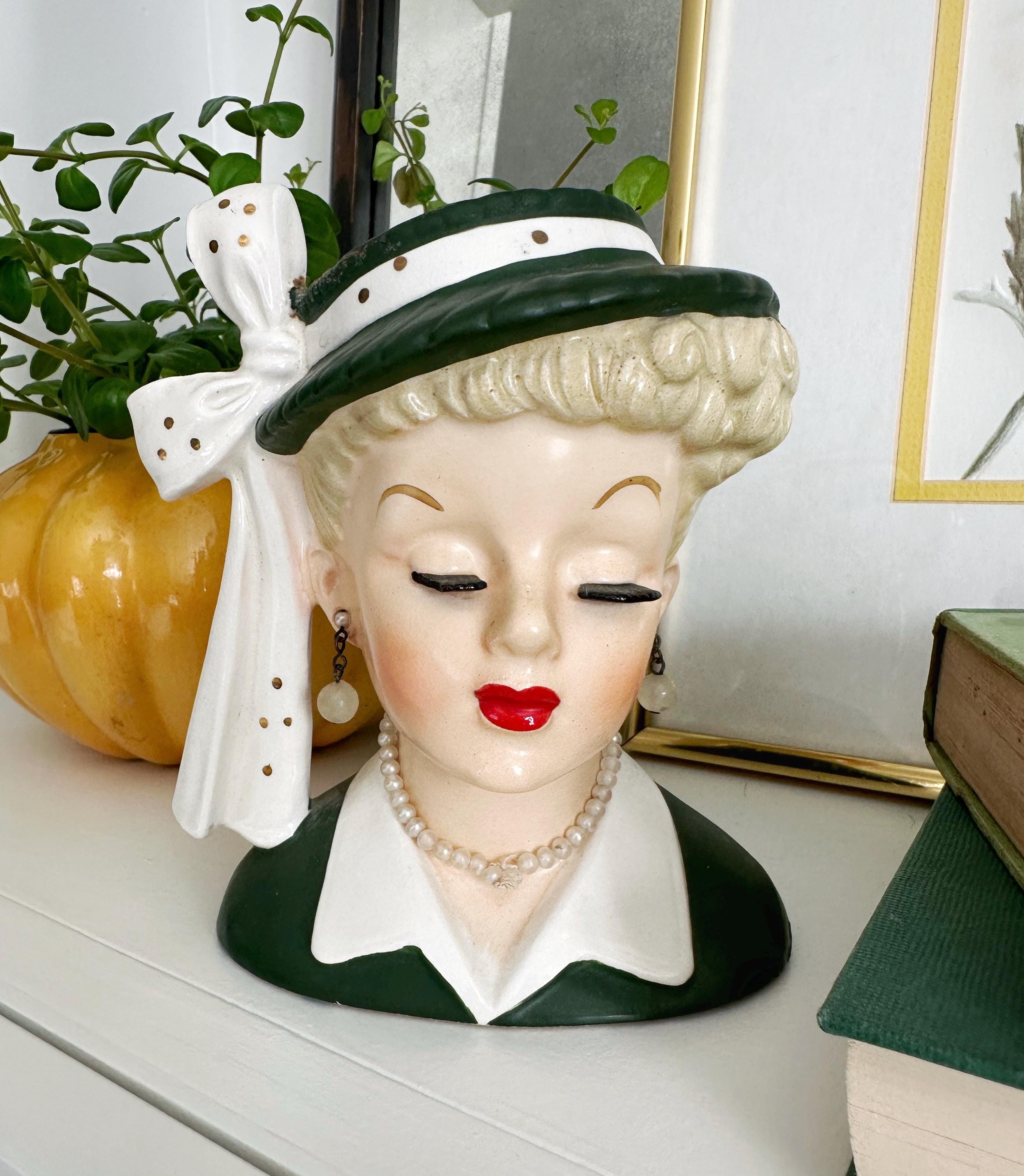 Lucy Head Vase - Etsy