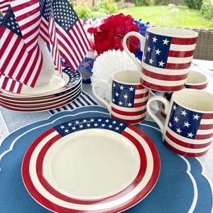 Ralph Lauren Blue and White Dishes - Etsy