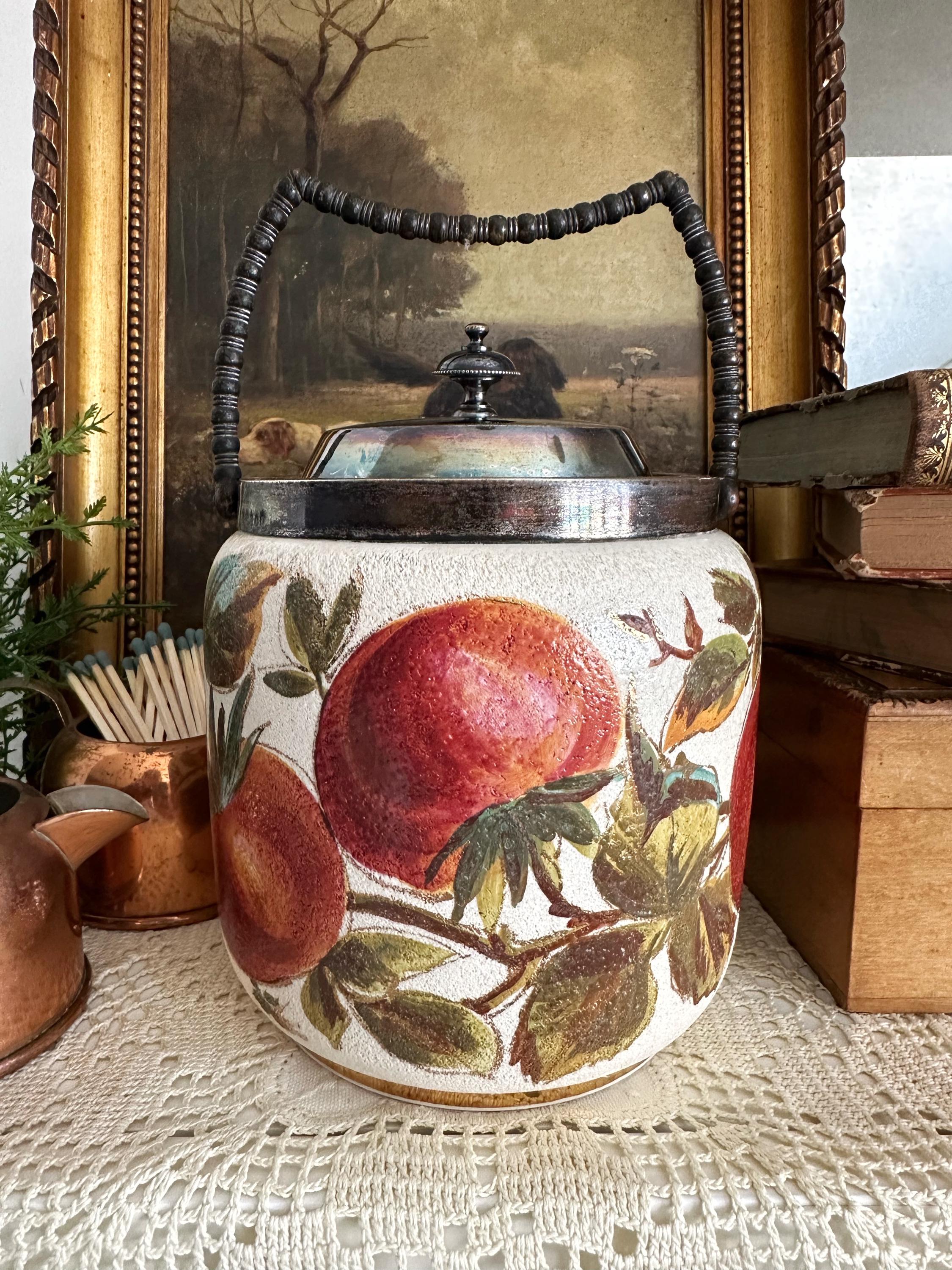  クッキージャー(1850年頃) Vintage Cookie Jar 1900 - Etsy