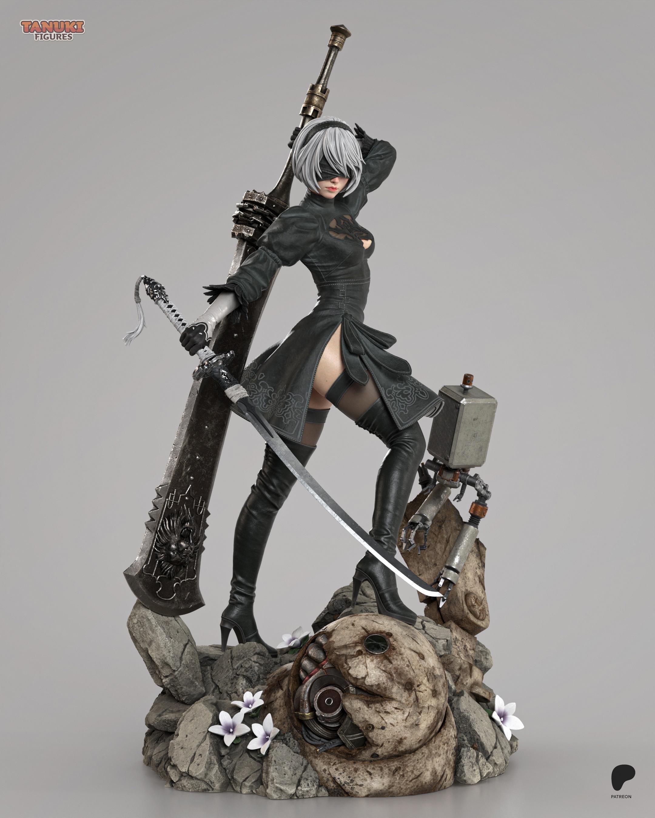 L*a様 ニーアオートマタ Jack-0 NIER 2B Nier Automata 2b Jack O Pose - Etsy
