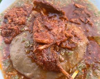 Low Carb Fufu Mix | High Fiber Gluten-Free African Swallow Alternative