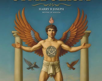 Boek met symboliek, harde kaft, heilige symbolen betekenissen spirituele archetypen en interpretatiegids oude wijsheid