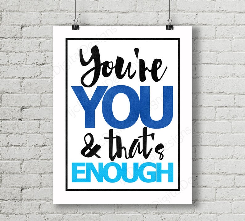 Dear Evan Hansen Inspired Fan Art Printable Musical Quote Etsy